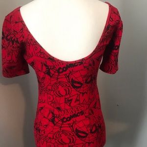 Marvel Spider-Man body con dress